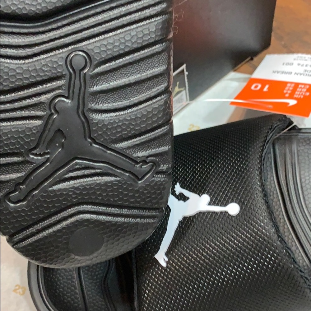 JORDAN BREAK SLIDE Black/White - Picture 14 of 16